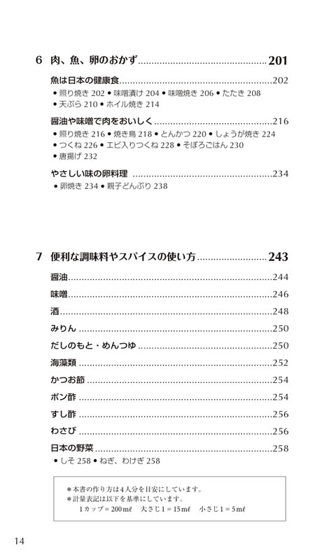 日本の料理