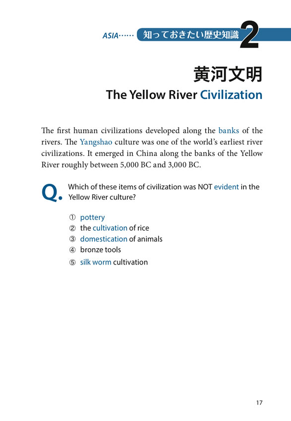 英語で解く世界史101