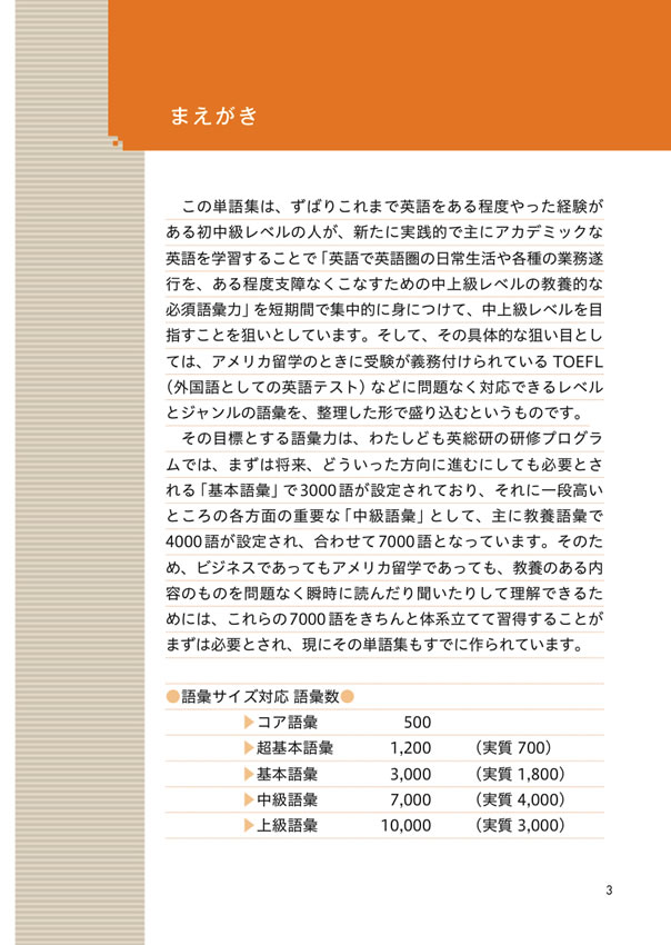 TOEFLによく出るアカデミック英単語