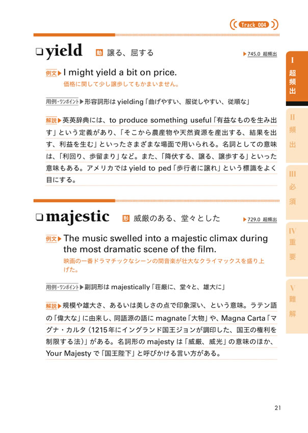 TOEFLによく出るアカデミック英単語