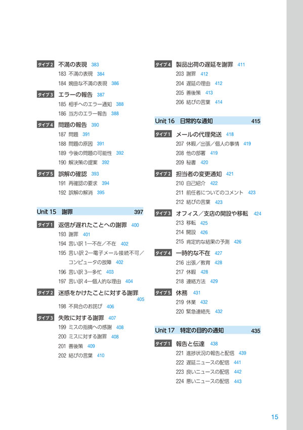 ビジネスeメール英語表現事典