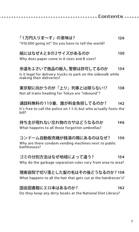 街中のギモン