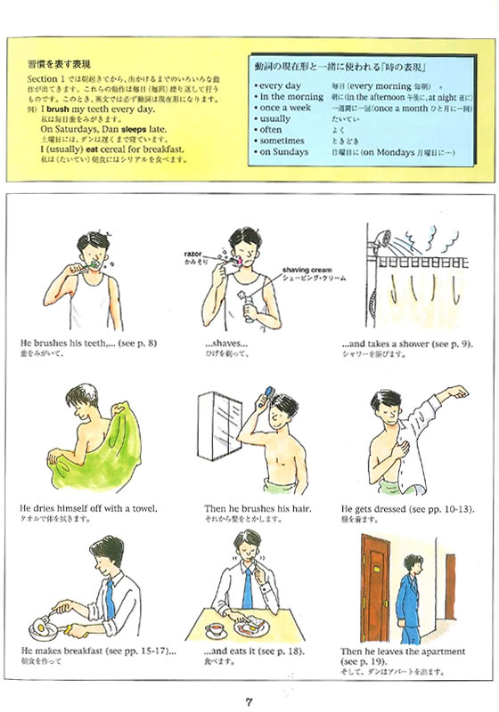 イラストでわかる日常生活の英語表現 英語/日本語版 CD付