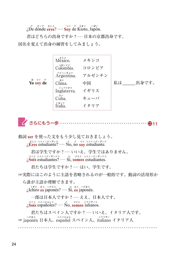 初級スペイン語のすべて