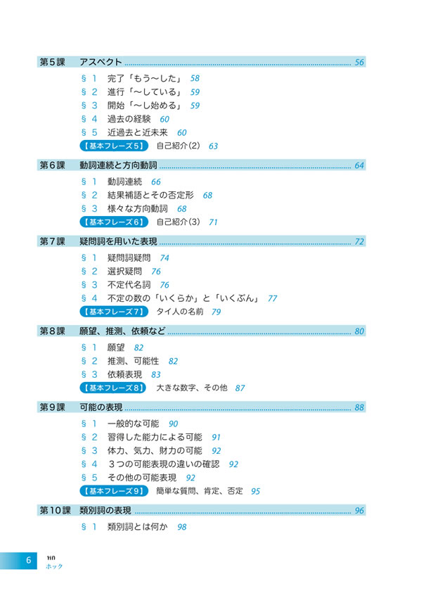 初級タイ語のすべて