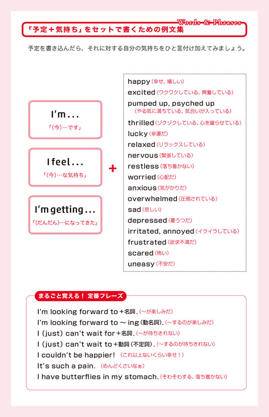 英語手帳 2017年版 ミニ版 (アップルグリーン)