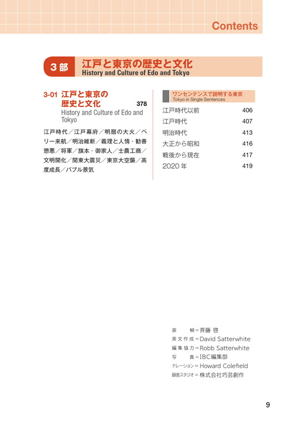 英文 東京紹介事典 TOKYOPEDIA（トウキョウペディア）