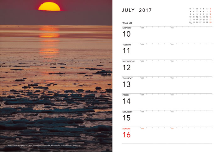 JAPAN DESK DIARY 2017