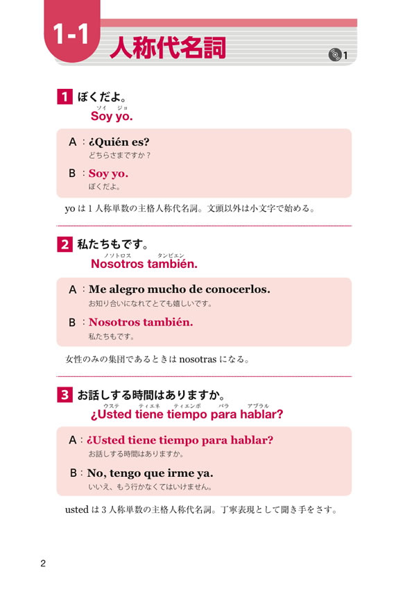 そのまま使えるスペイン語フレーズズック