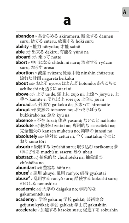 IBC Pocket ENGLISH-JAPANESE/JAPANESE-ENGLISH DICTIONARY