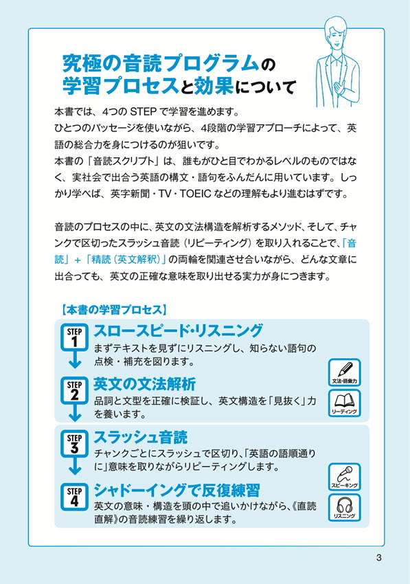 ４技能が身につく究極の音読プログラム ビジネス編