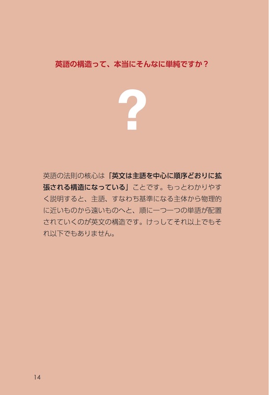 英語はぜったい逆から読むな！