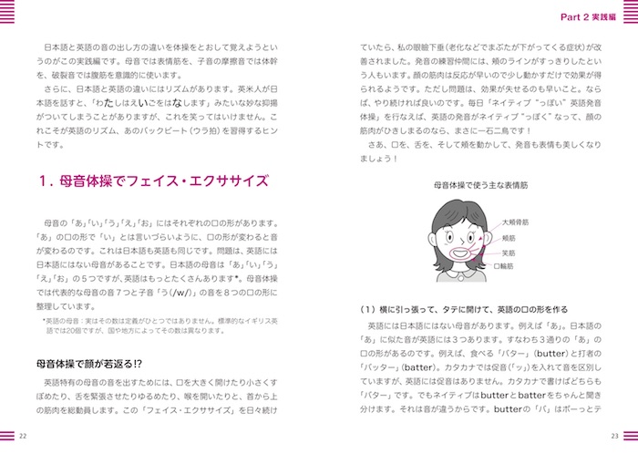 英語発音体操　DVD付き