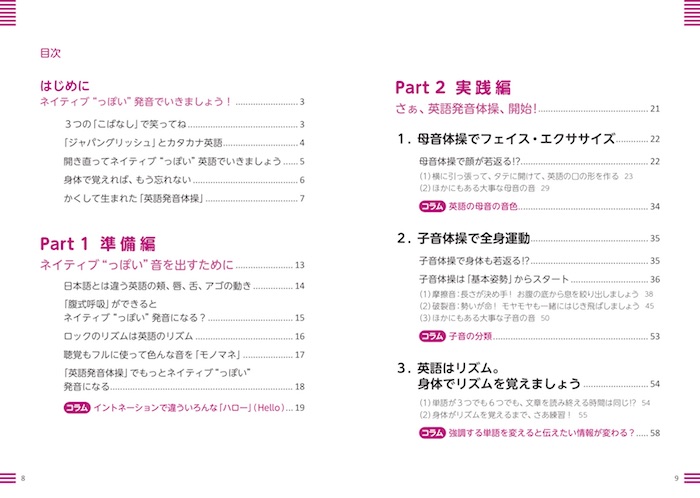 英語発音体操　DVD付き