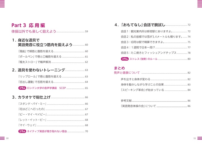 英語発音体操　DVD付き