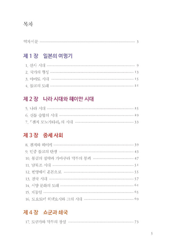 韓国語で読む日本小史