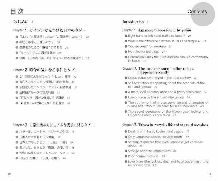 現代日本のタブー/対訳ニッポン双書/IBCパブリッシング)