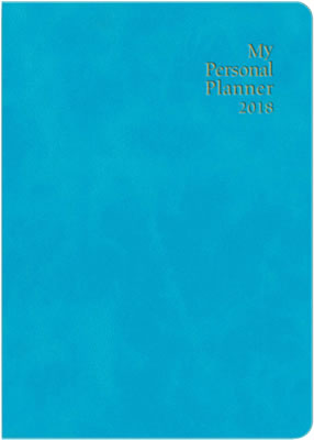 英語手帳 2018年版 ミニ版 (パールブルー) (My Personal Planner 2018)/有子山博美 (英語手帳/IBCパブリッシング)表紙