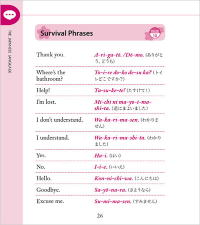 Instant Japanese [Revised Edition with CD]