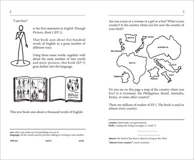 絵で見る英語 Book 3 中身サンプル