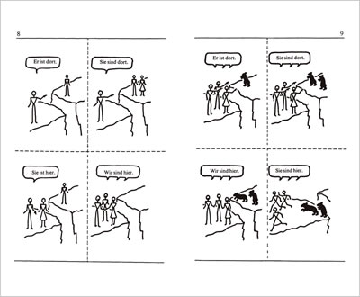 絵で見るドイツ語 中身サンプル